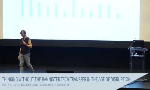 Thinking without the Banister Tech Transfer in the Age of Disruption