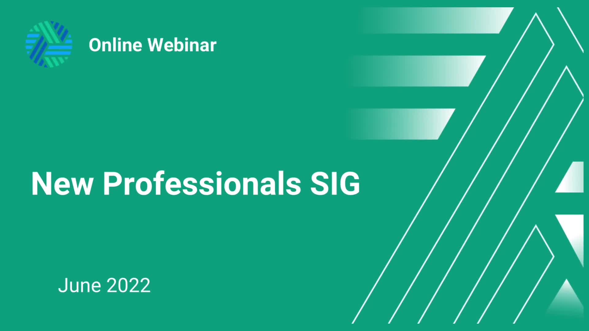 New Professionals Forum Meeting #3