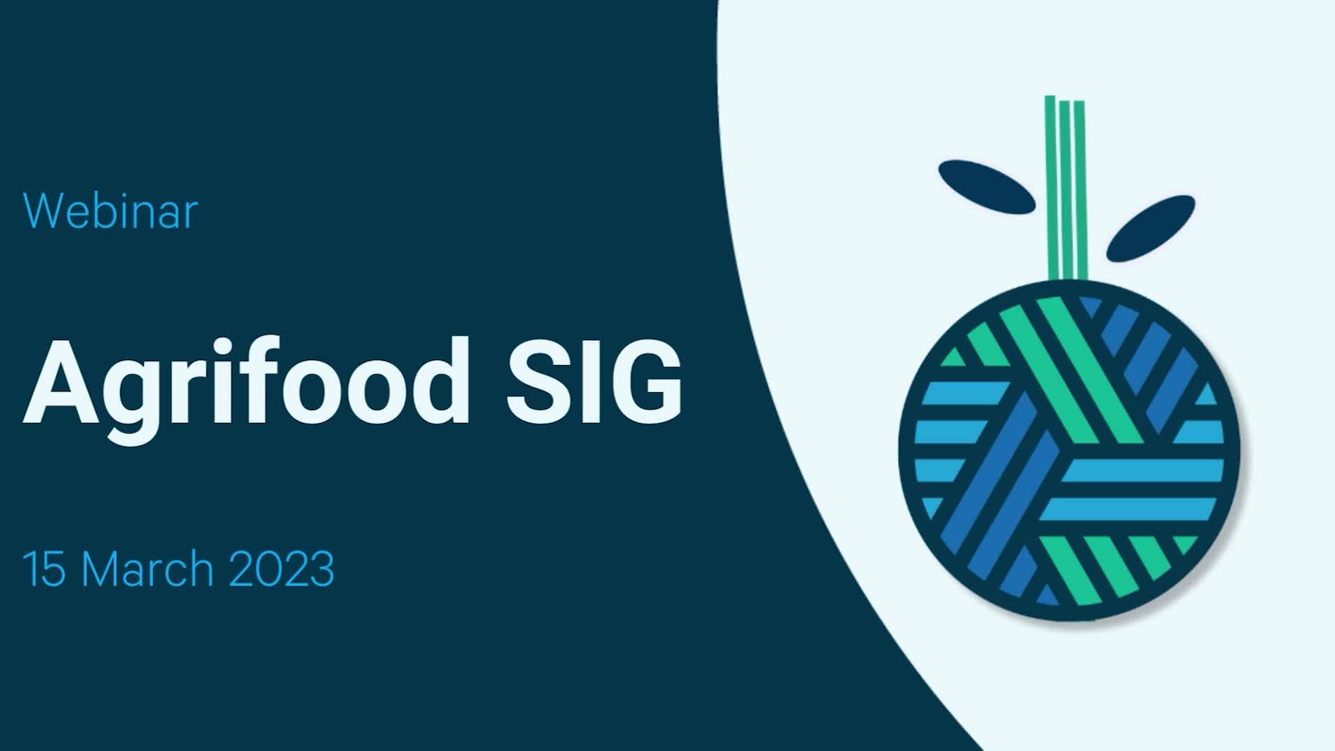 Agrifood SIG | March 2023