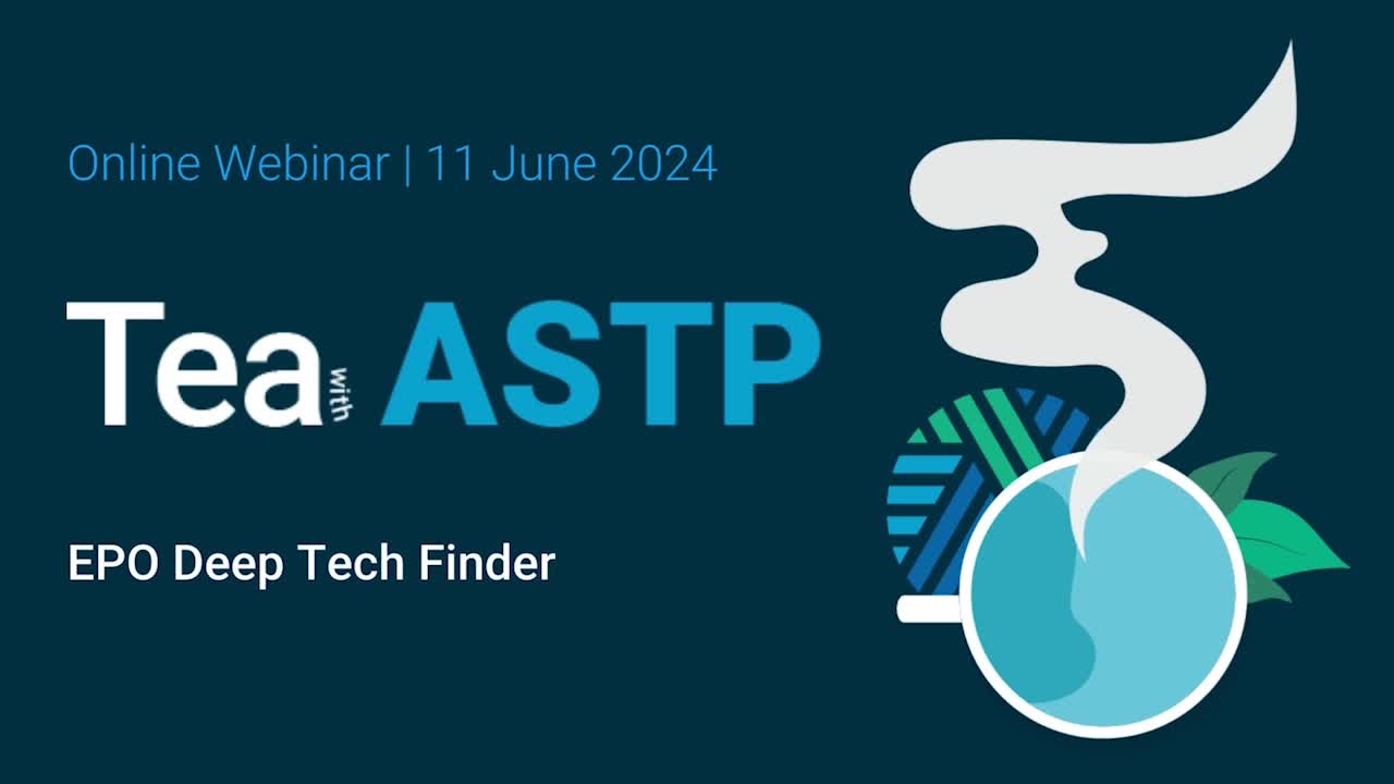 Tea with ASTP: EPO Deep Tech Finder